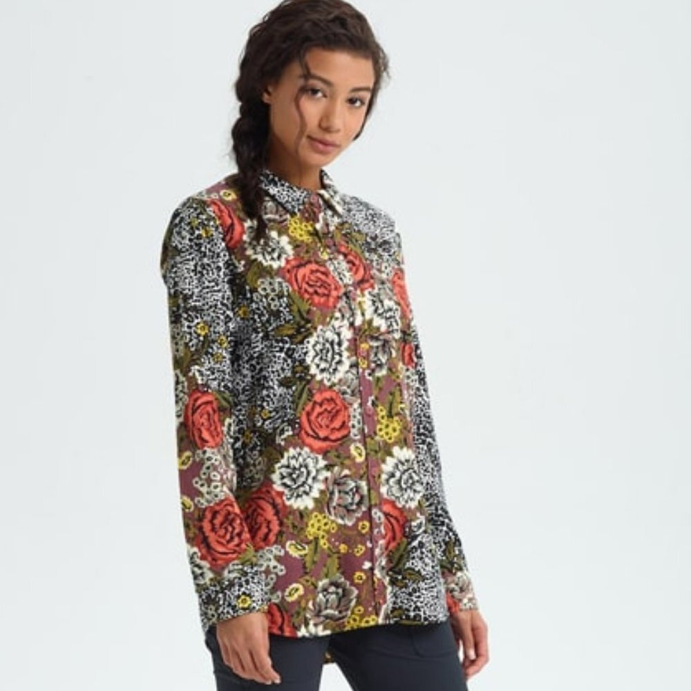 Burton Grace Premium Flannel in Cheetah Floral